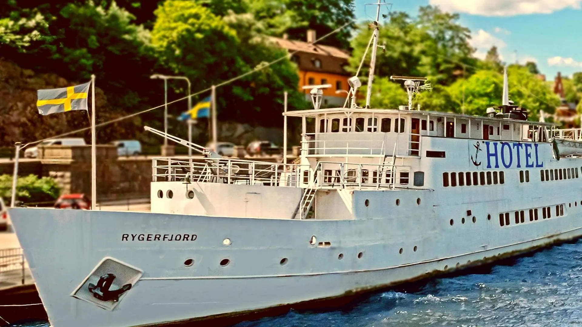 Rygerfjord Hotel & Hostel Sztokholm Hotel na wodzie